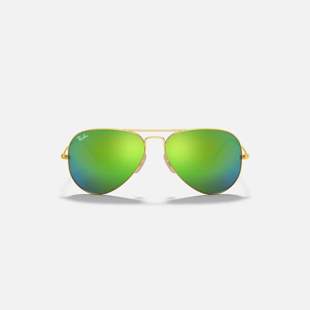 Ray-Ban AVIATOR FLASH LENSES green